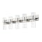 Z-Lite Lawson 5 Light Vanity, Polished Nickel & Clear 343-5V-PN - alternate 5